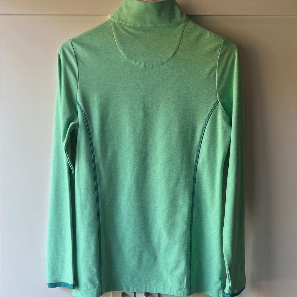 Green Pullover Golf Jacket With Masters Logo - image 2